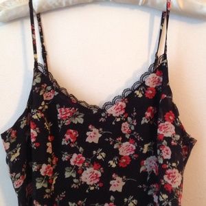 Lucca Couture Dresses - Urban Outfitters Floral Dress w/Lace Detail Lucca Couture Dresses - Urban Outfitters Floral Dress w/Lace Detail